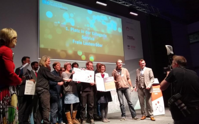 Forum Freie Lastenräder gewinnt den Deutschen Fahrradpreis